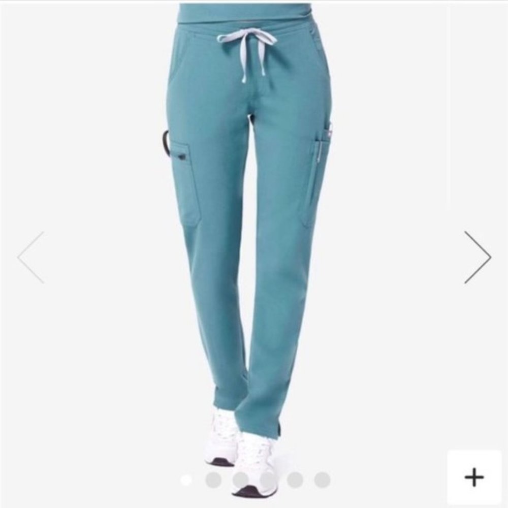 Figs Hydrogen Green Yola Pants Scrubs Bottoms XXS